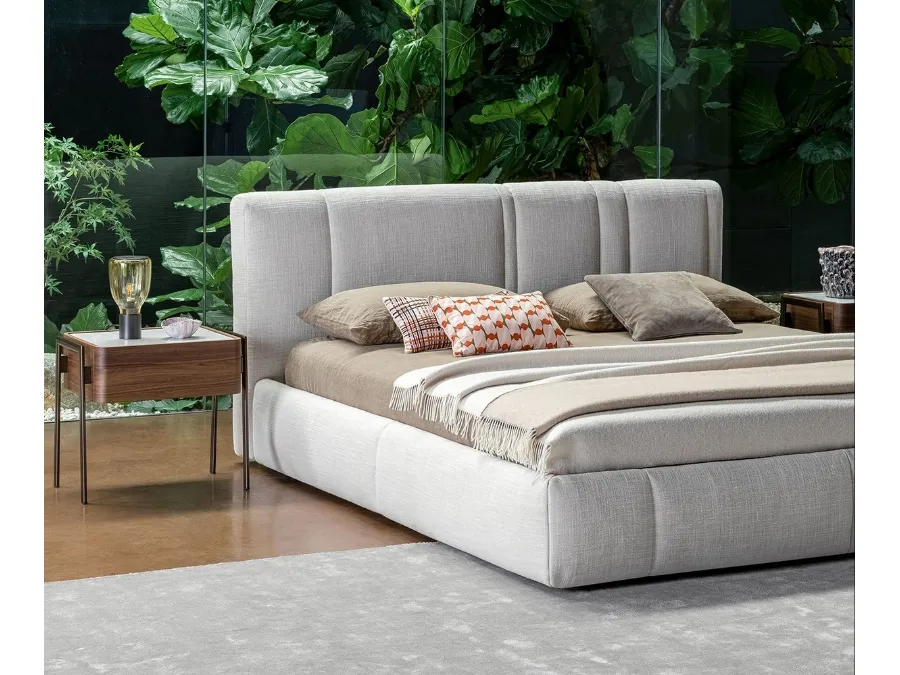 Letto con box contenitore Rigoletto di Bonaldo