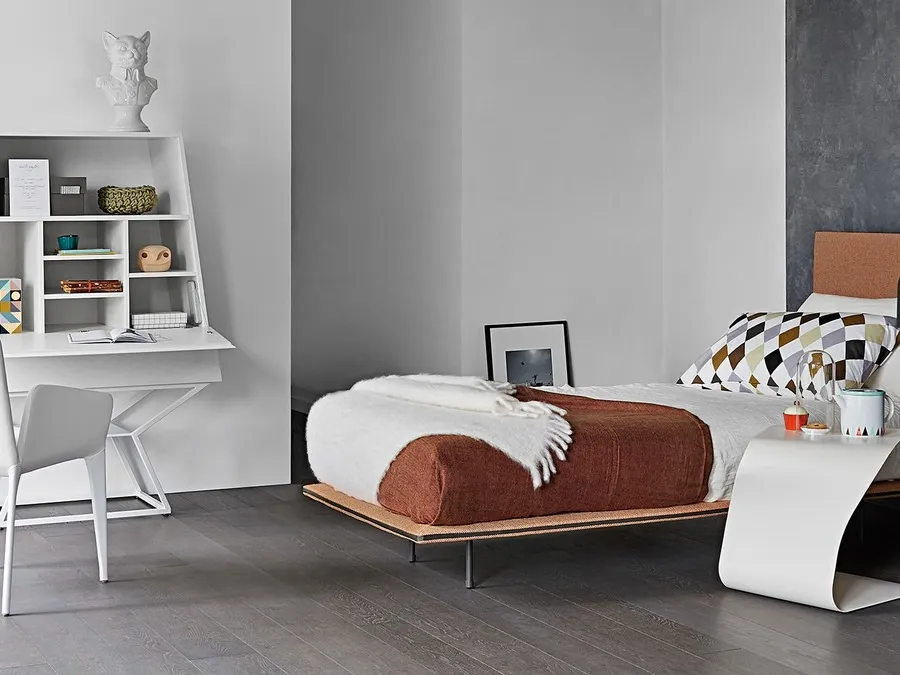 Letto con testiera Thin di Bonaldo