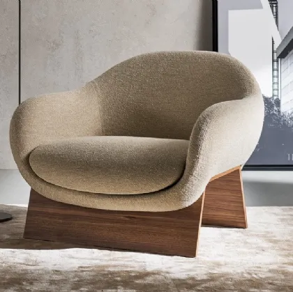 Poltrona Boolean armchair di Bonaldo